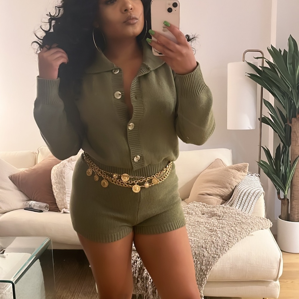 Sweater Romper